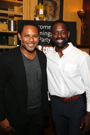Larry Powell and Sterling K. Brown @ BroadwayWorld Larry Powell and Sterling K. Brown Photo