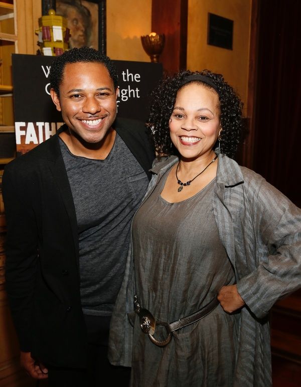 Larry Powell and Tonye Patano Photo