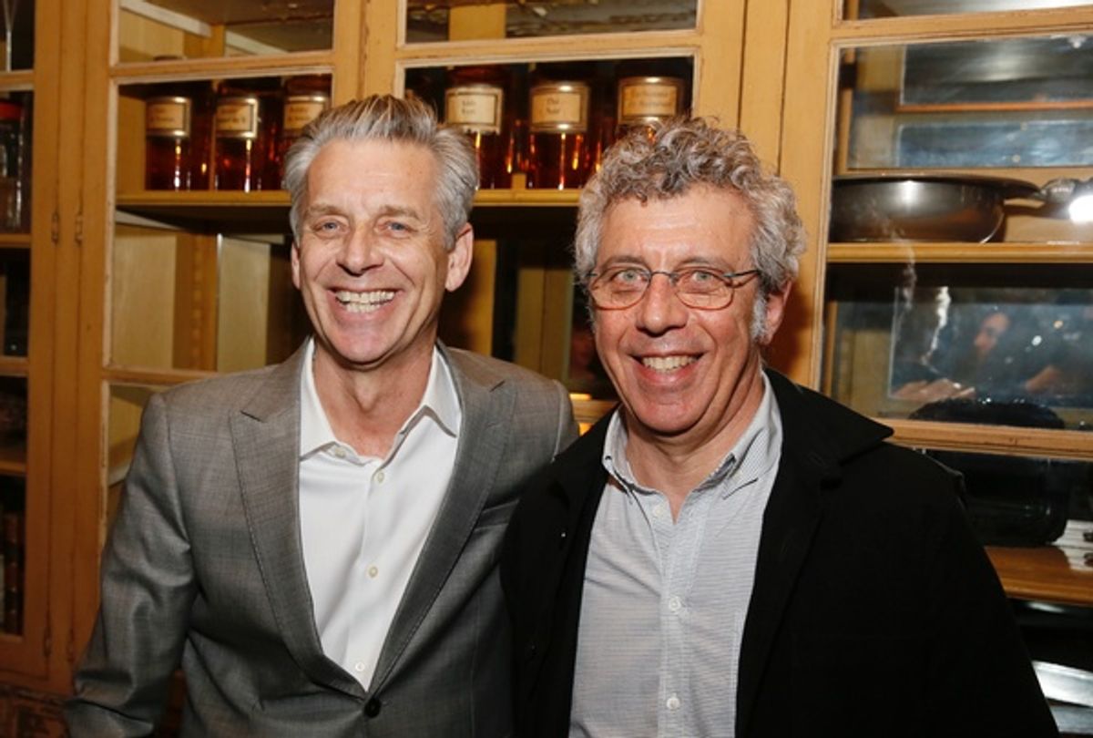 Michael Ritchie and Eric Bogosian at 
