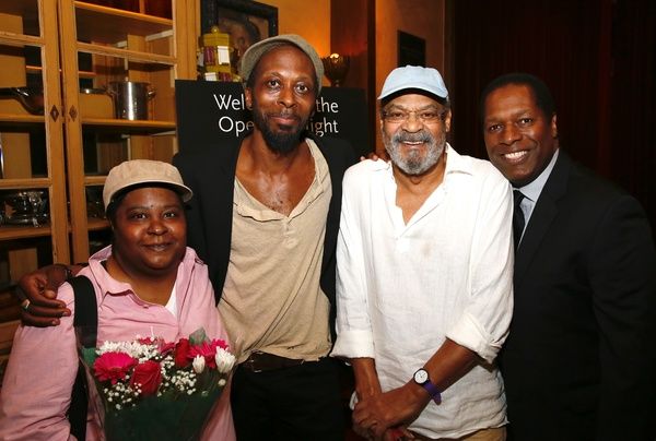 Patrena Murray, Julian Rozzell Jr., Roger Robinson and Wren T. Brown Photo