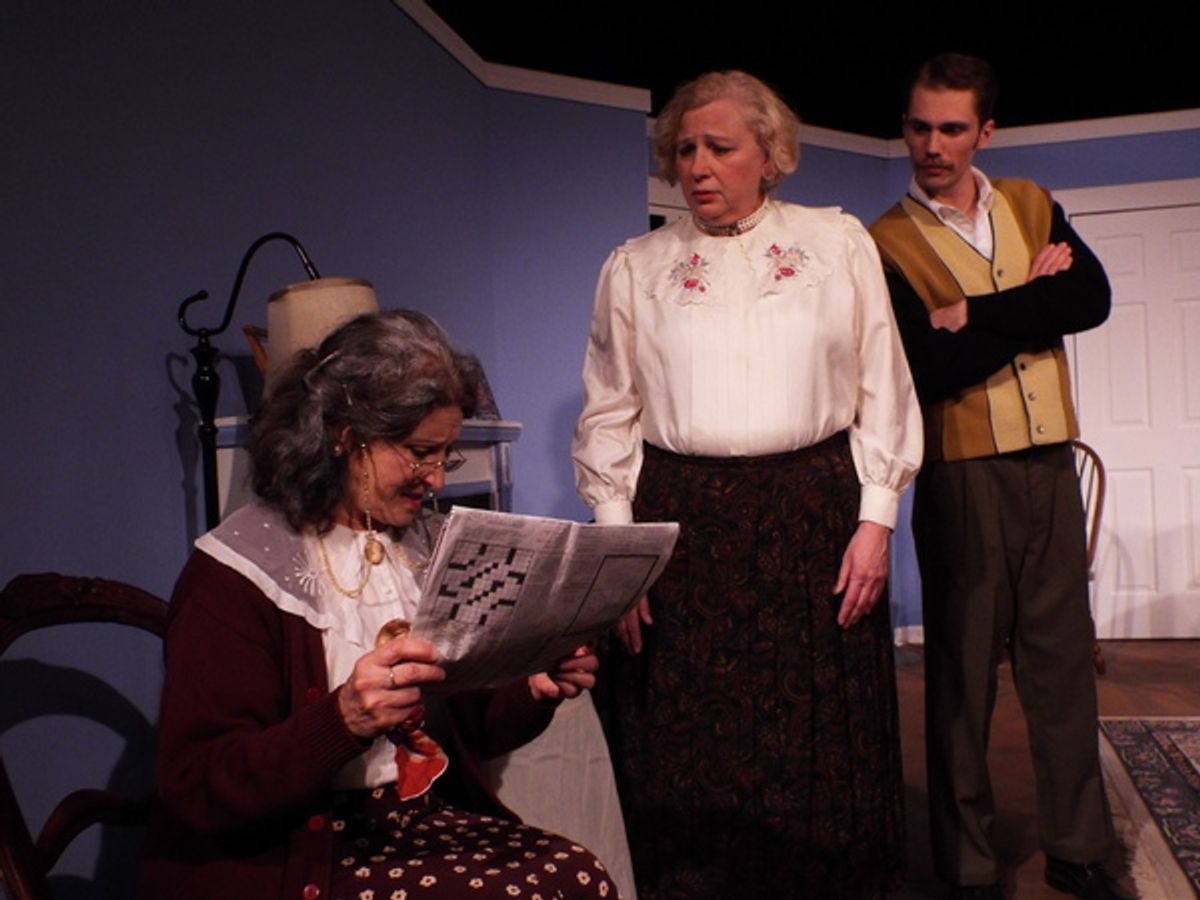 Laurie Hardy, Theresa Swartz, and Tom Smith at 