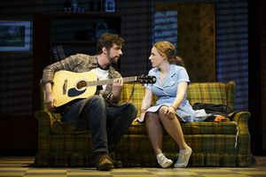 Nick Cordero (Earl) and Jessie Mueller (Jenna) Photo