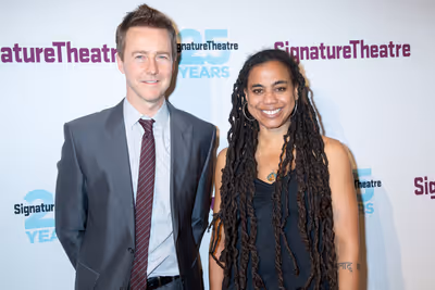 Edward Norton, Suzan-Lori Parks Photo
