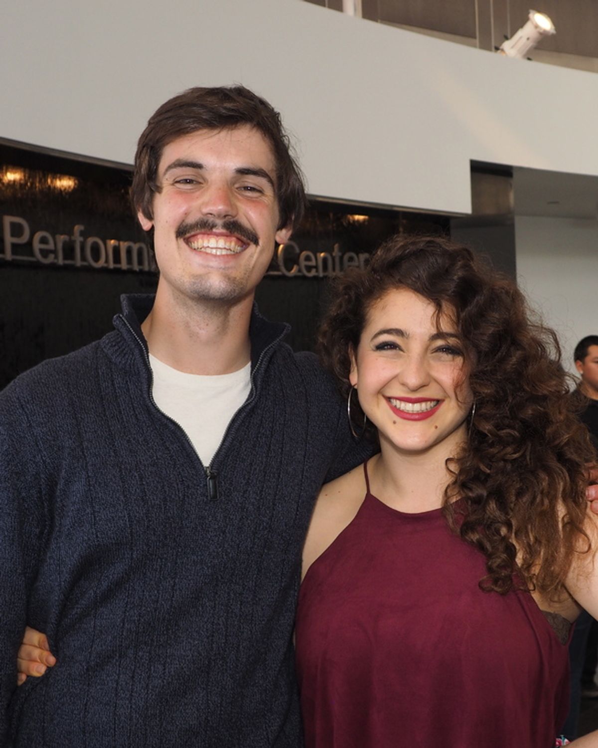 Tyler Miclean and Natalie Iscovich at 