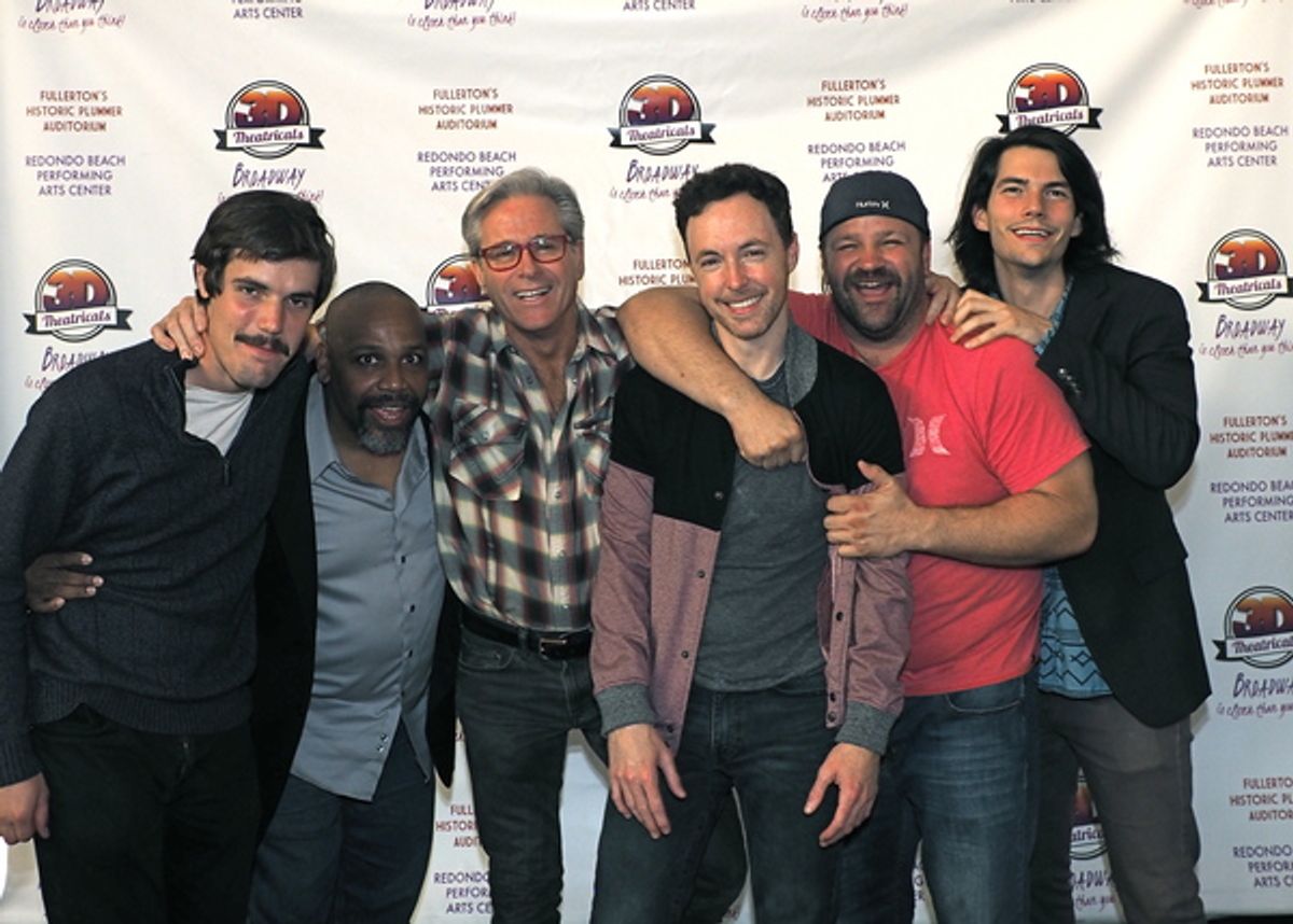 Tyler Miclean, Rovin Jay, David Engel, Allen Everman, Matthew Downs, and Nick Waaland at 