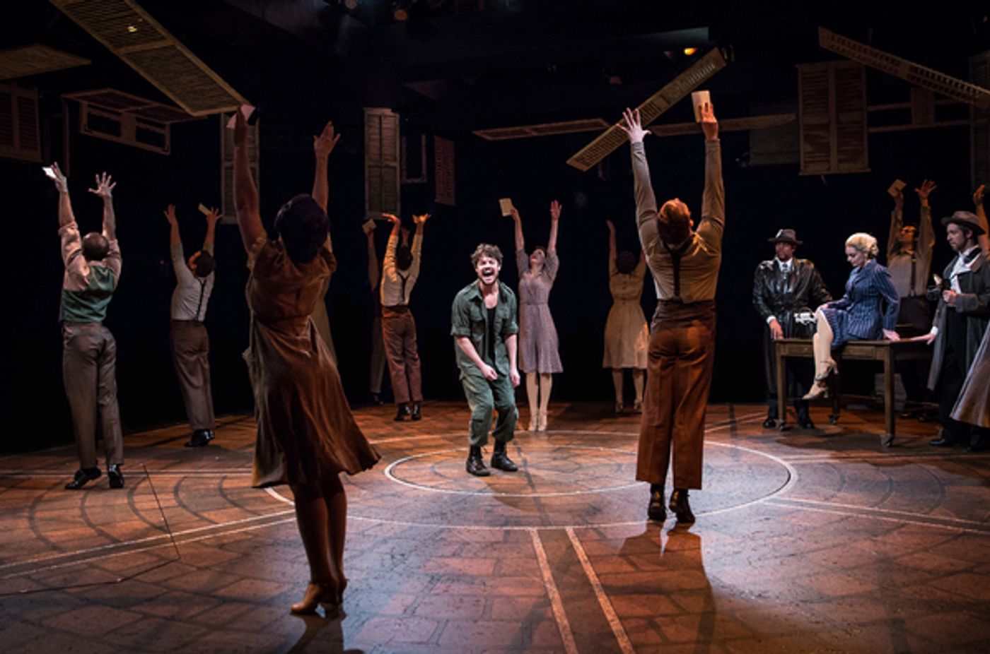 Photo Flash: First Look at Hannah Corneau and More in EVITA at The Marriott Theatre Photo Flash: First Look at Hannah Corneau and More in EVITA at The Marriott Theatre Image