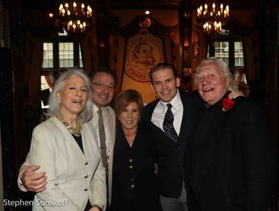 Jamie deRoy, Bill Castellini,  Cagney,Riki Kane-Larimer, producer, Joe Sirola Photo