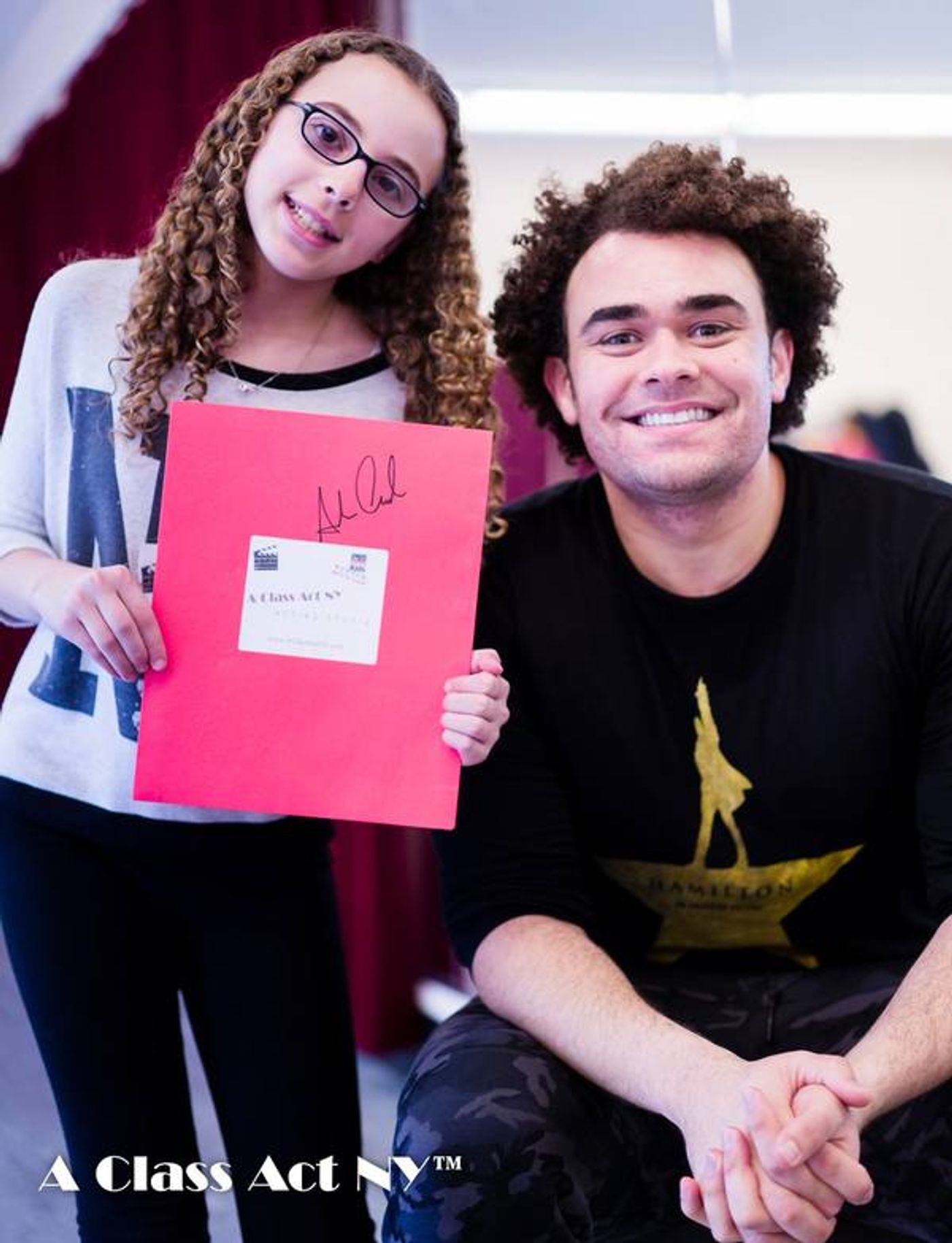 Photo Flash: Andrew Chappelle Hosts HAMILTON Workshops for A Class Act NY Image