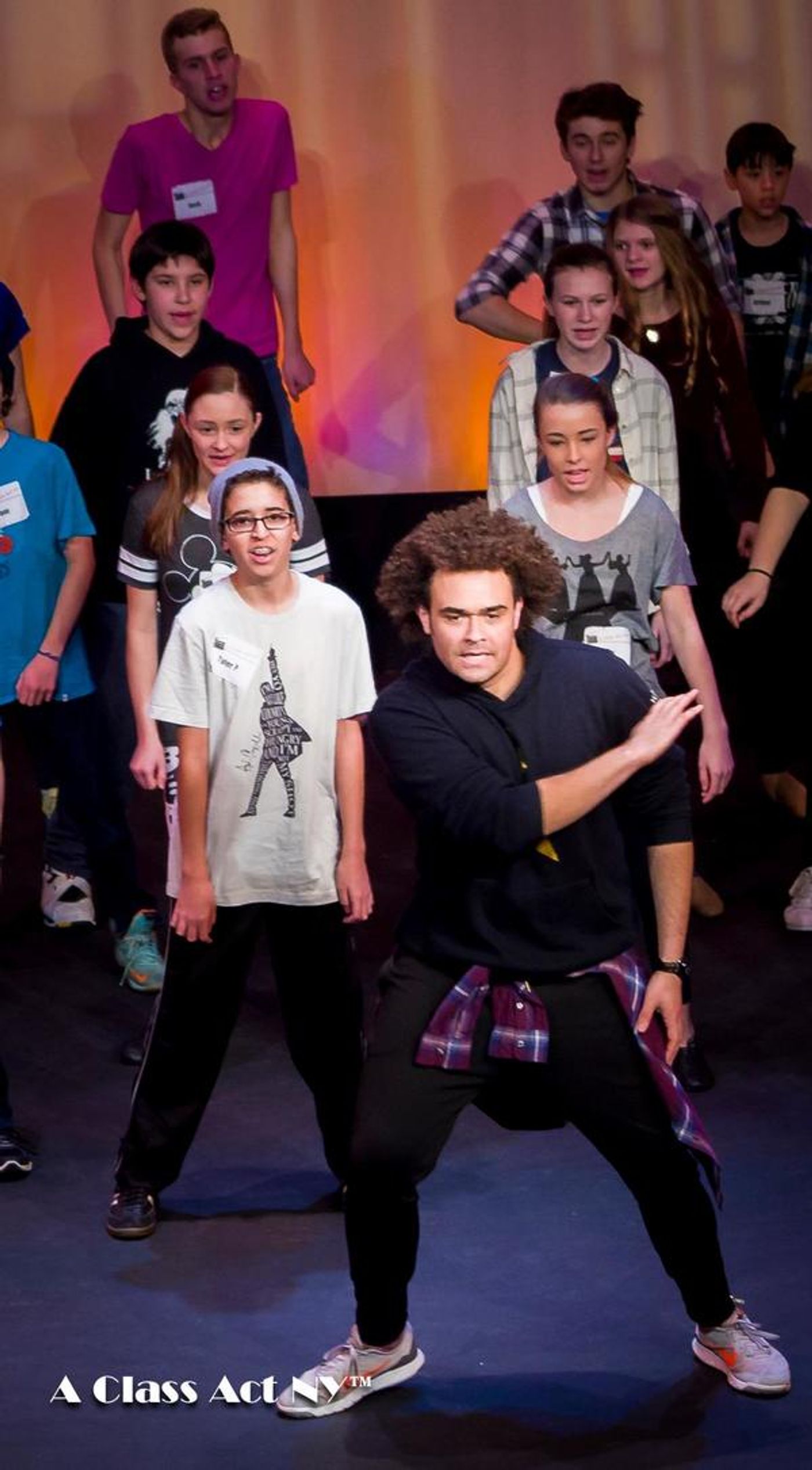Photo Flash: Andrew Chappelle Hosts HAMILTON Workshops for A Class Act NY Image