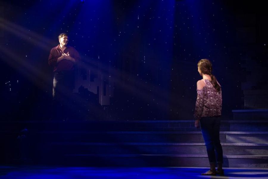 Photo Flash: Exclusive First Look at Liz Shivener, Gregg Goodbrod and More in New Immersive GHOST THE MUSICAL Image
