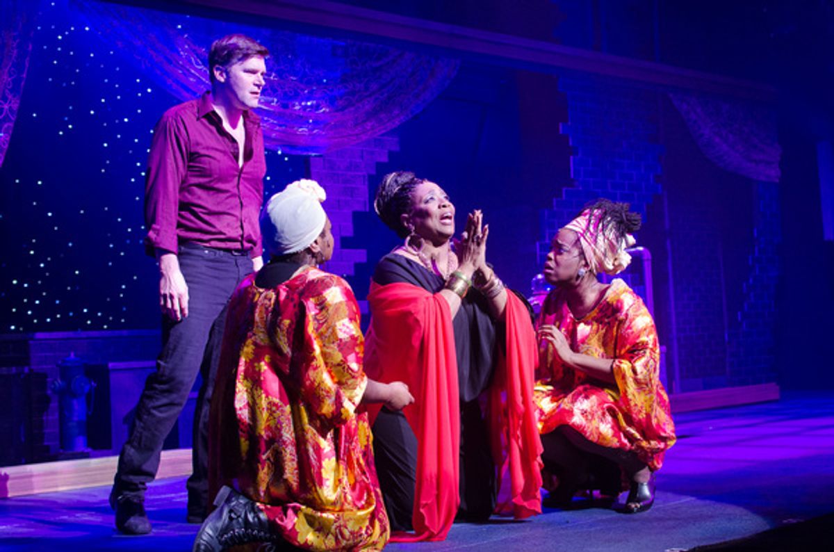 Gregg Goodbrod, Linnaia McKenzie, E. Faye Butler, and Janelle McDermoth at 