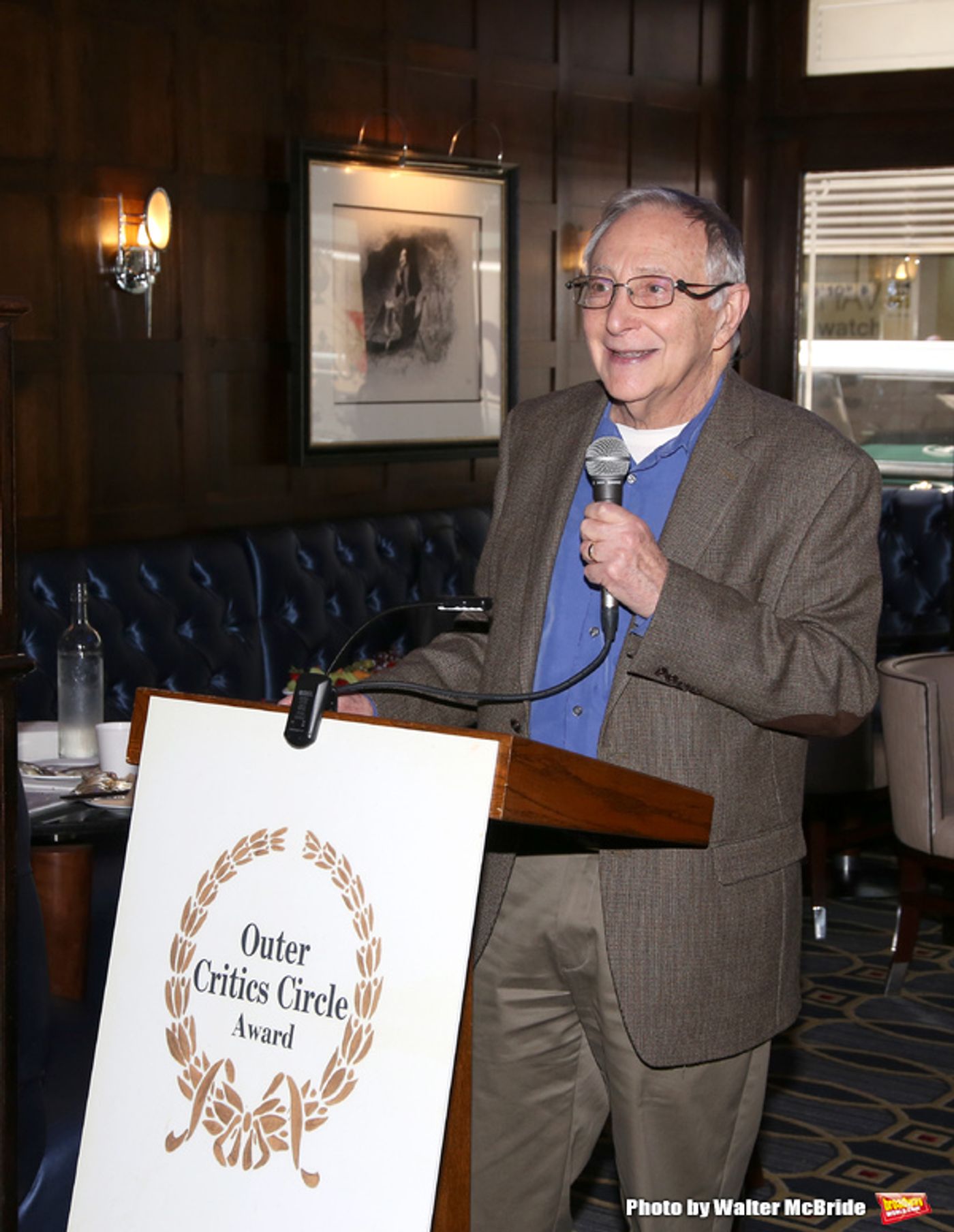 Photo Coverage: Brian d'Arcy James and Jennifer Simard Announce the 66th Annual Outer Critics Nominees!  Image
