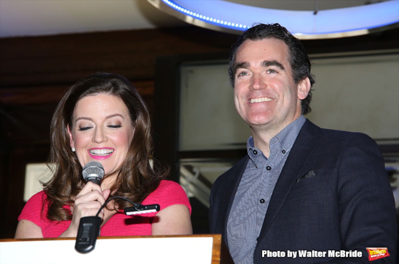 Photo Coverage: Brian d'Arcy James and Jennifer Simard Announce the 66th Annual Outer Critics Nominees!  Image