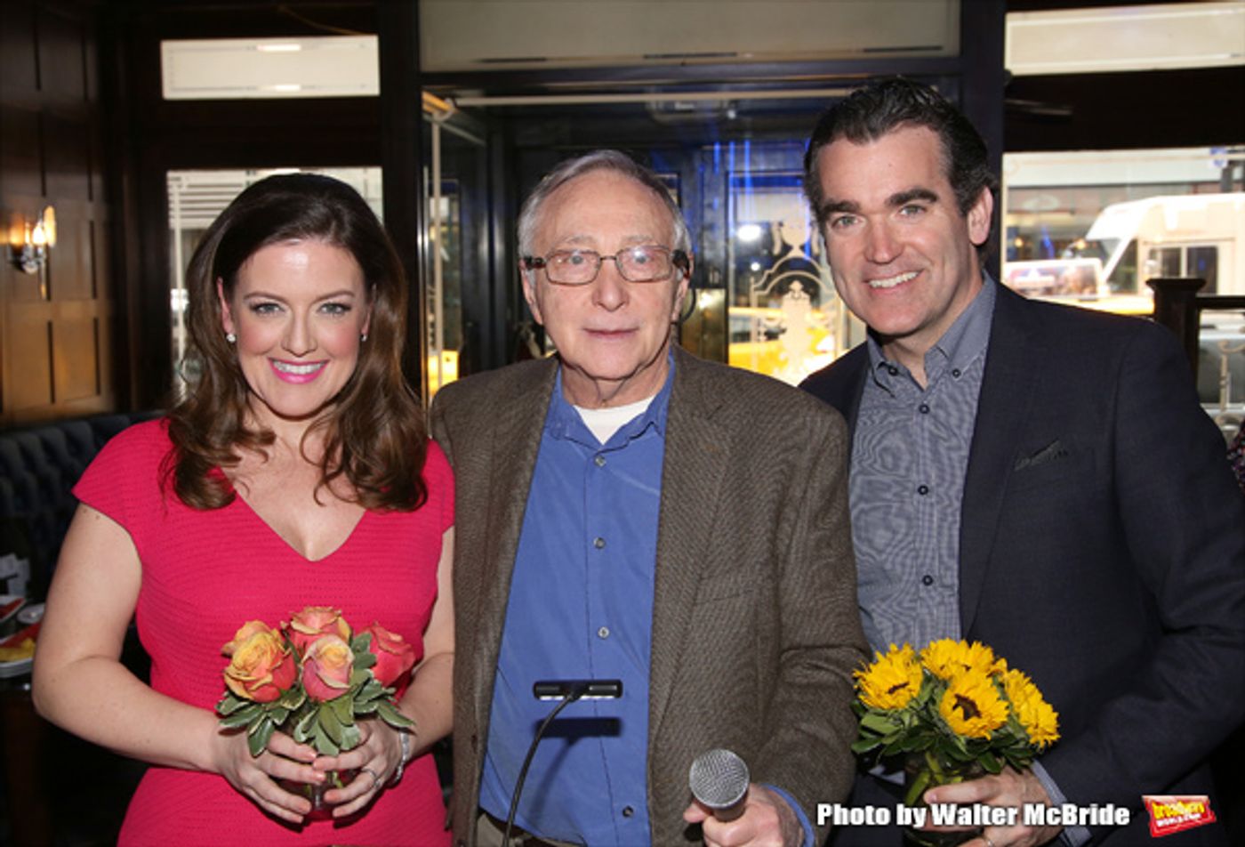 Photo Coverage: Brian d'Arcy James and Jennifer Simard Announce the 66th Annual Outer Critics Nominees!  Image