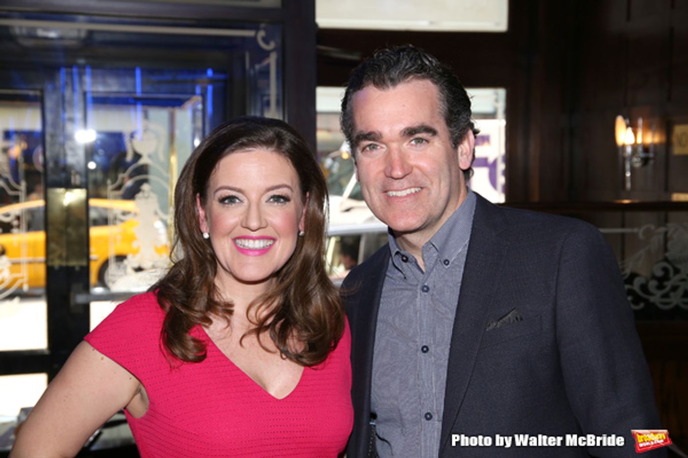Photo Coverage: Brian d'Arcy James and Jennifer Simard Announce the 66th Annual Outer Critics Nominees!  Image