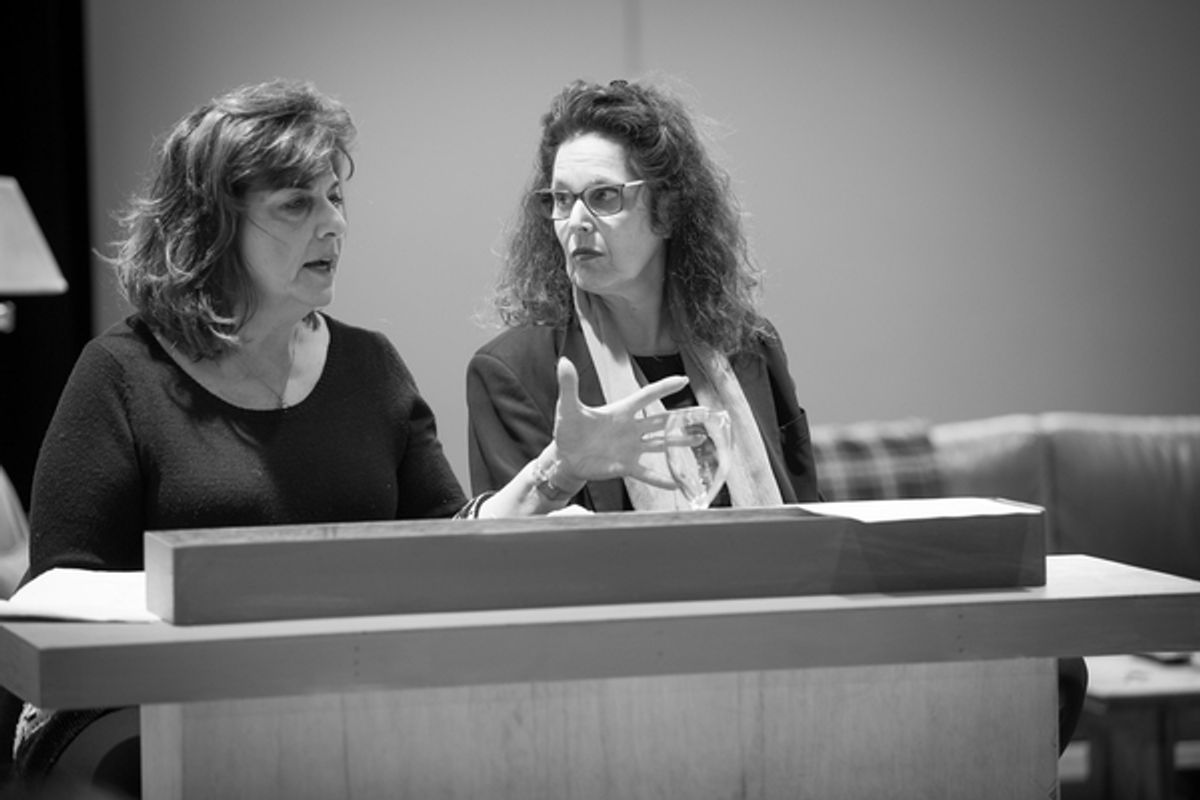 Caroline Aaron, Leslie Ayvazian  at 