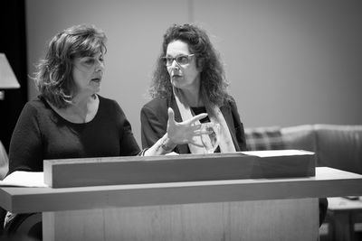 Caroline Aaron, Leslie Ayvazian  Photo