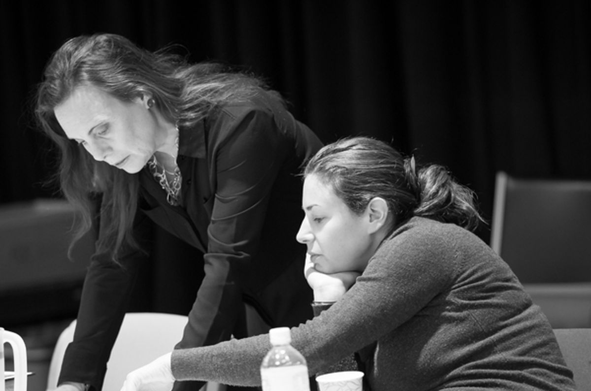 Emily Mann, Sharyn Rothstein at 