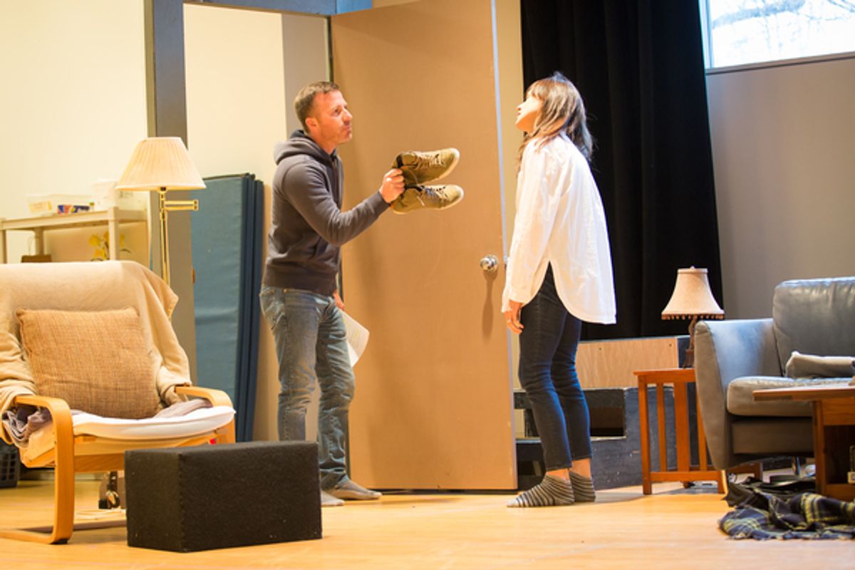 Stephanie Janssen, Justin Hagan at 