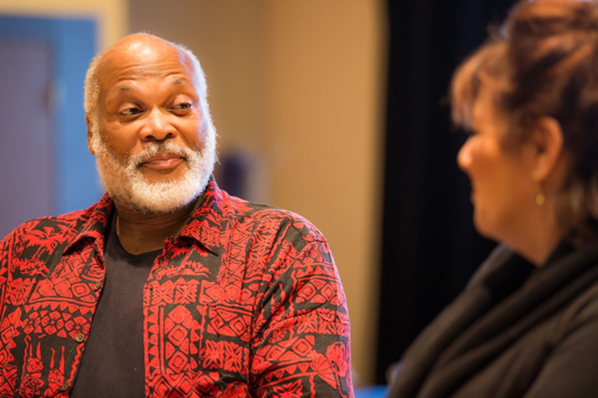 Raphael Nash Thompson, Caroline Aaron at 