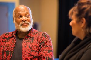 Raphael Nash Thompson, Caroline Aaron @ BroadwayWorld Raphael Nash Thompson, Caroline Aaron Photo