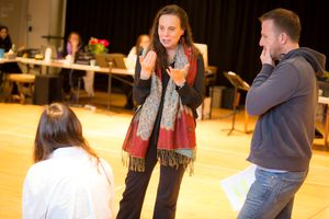 Stephanie Janssen, Emily Mann, Justin Hagan @ BroadwayWorld Stephanie Janssen, Emily Mann, Justin Hagan Photo