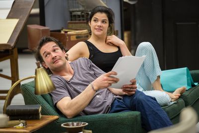 Chris Stack (Sidney) and Diane Davis (Iris)  Photo