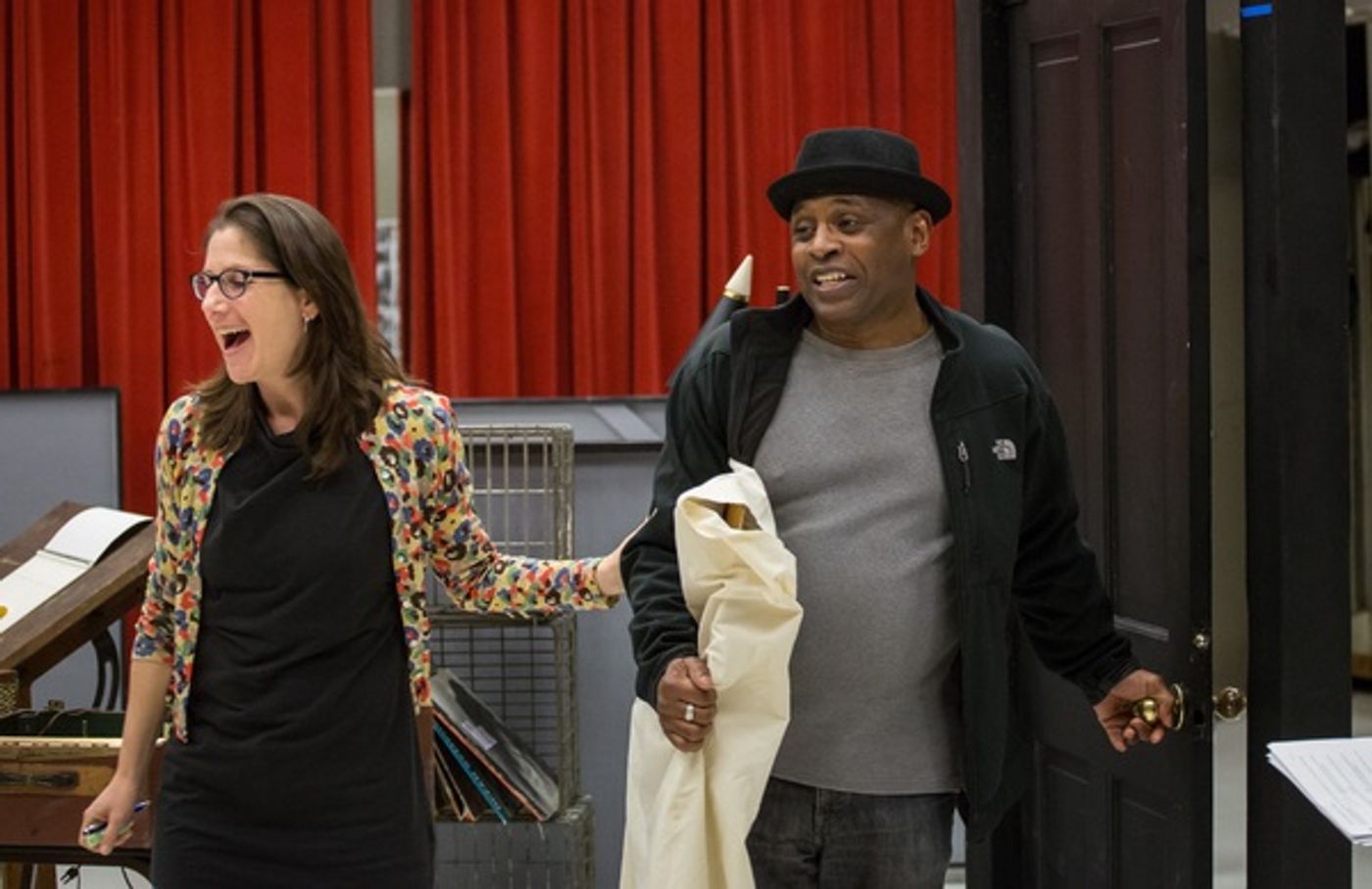 Photo Flash: Inside Rehearsals for Lorraine Hansberry's THE SIGN IN SIDNEY BRUSTEIN'S WINDOW at Goodman Theatre Photo Flash: Inside Rehearsals for Lorraine Hansberry's THE SIGN IN SIDNEY BRUSTEIN'S WINDOW at Goodman Theatre Image