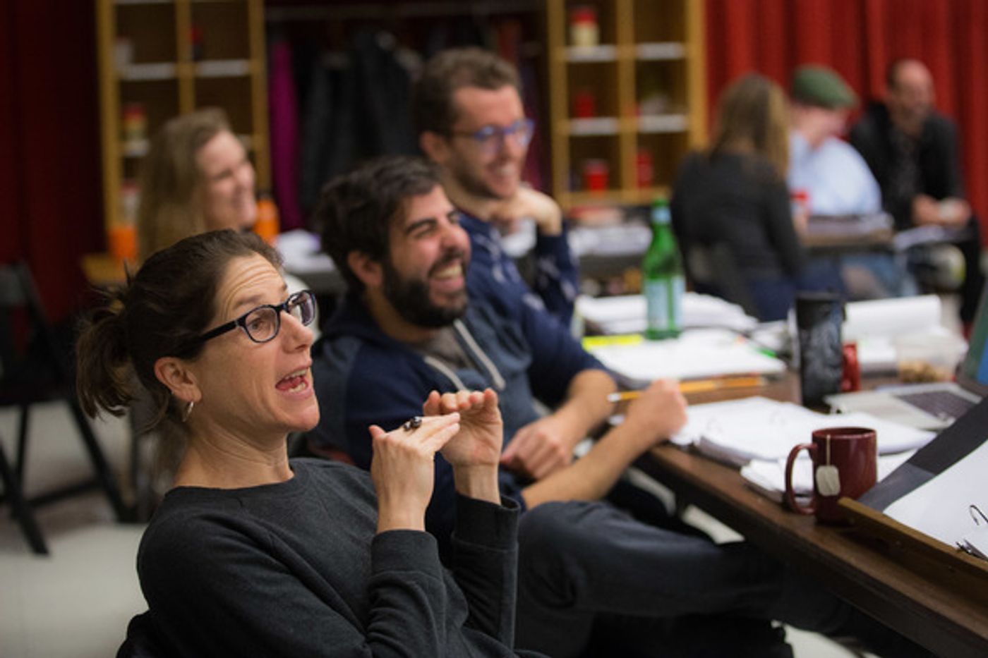 Photo Flash: Inside Rehearsals for Lorraine Hansberry's THE SIGN IN SIDNEY BRUSTEIN'S WINDOW at Goodman Theatre  Image