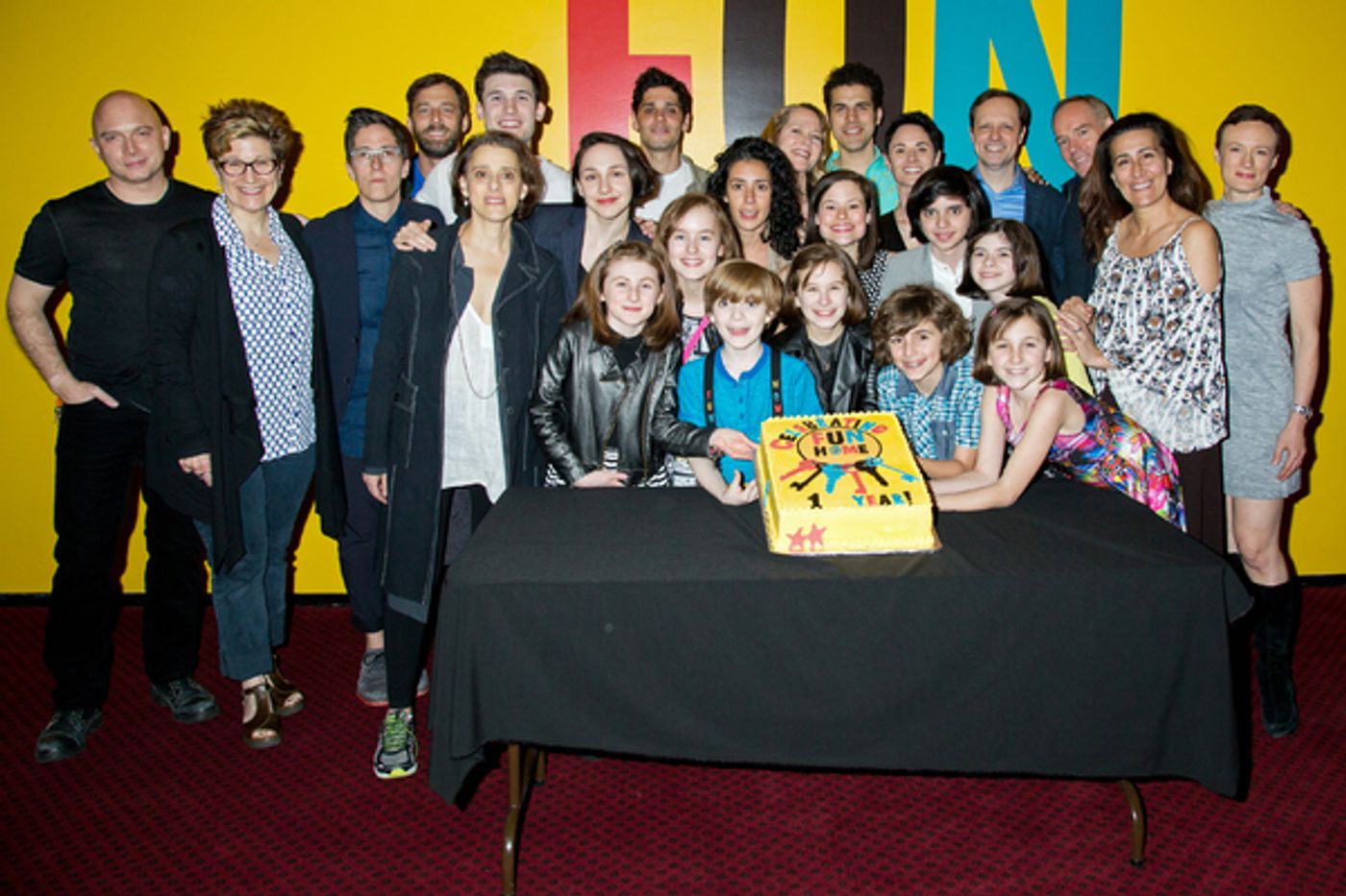 Photo Coverage: One Year at Maple Avenue! FUN HOME Celebrates First Anniversary on Broadway  Image
