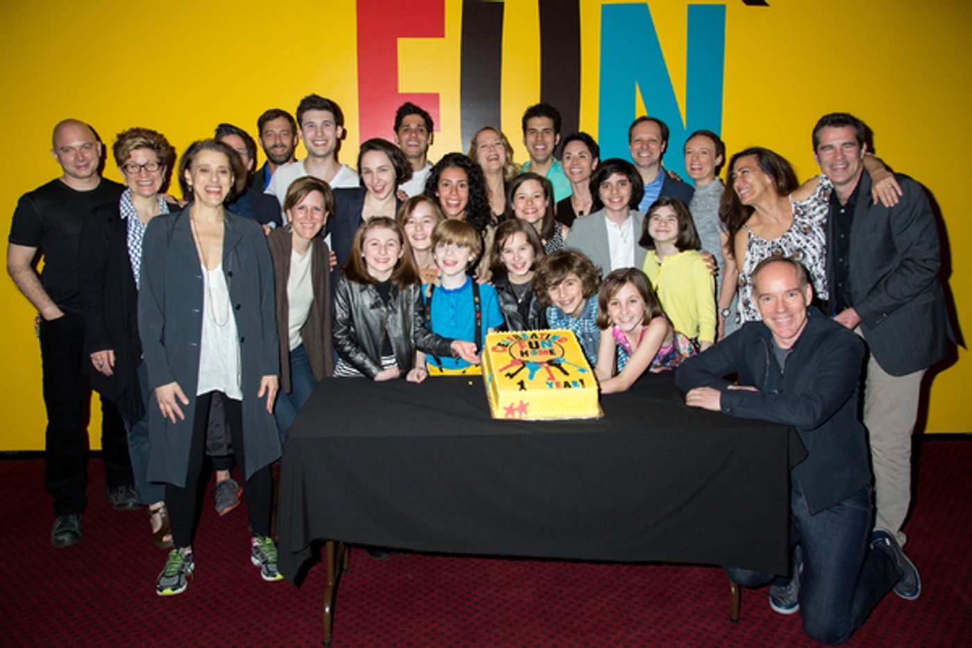 Photo Coverage: One Year at Maple Avenue! FUN HOME Celebrates First Anniversary on Broadway  Image