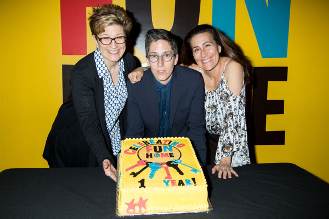 Photo Coverage: One Year at Maple Avenue! FUN HOME Celebrates First Anniversary on Broadway  Image