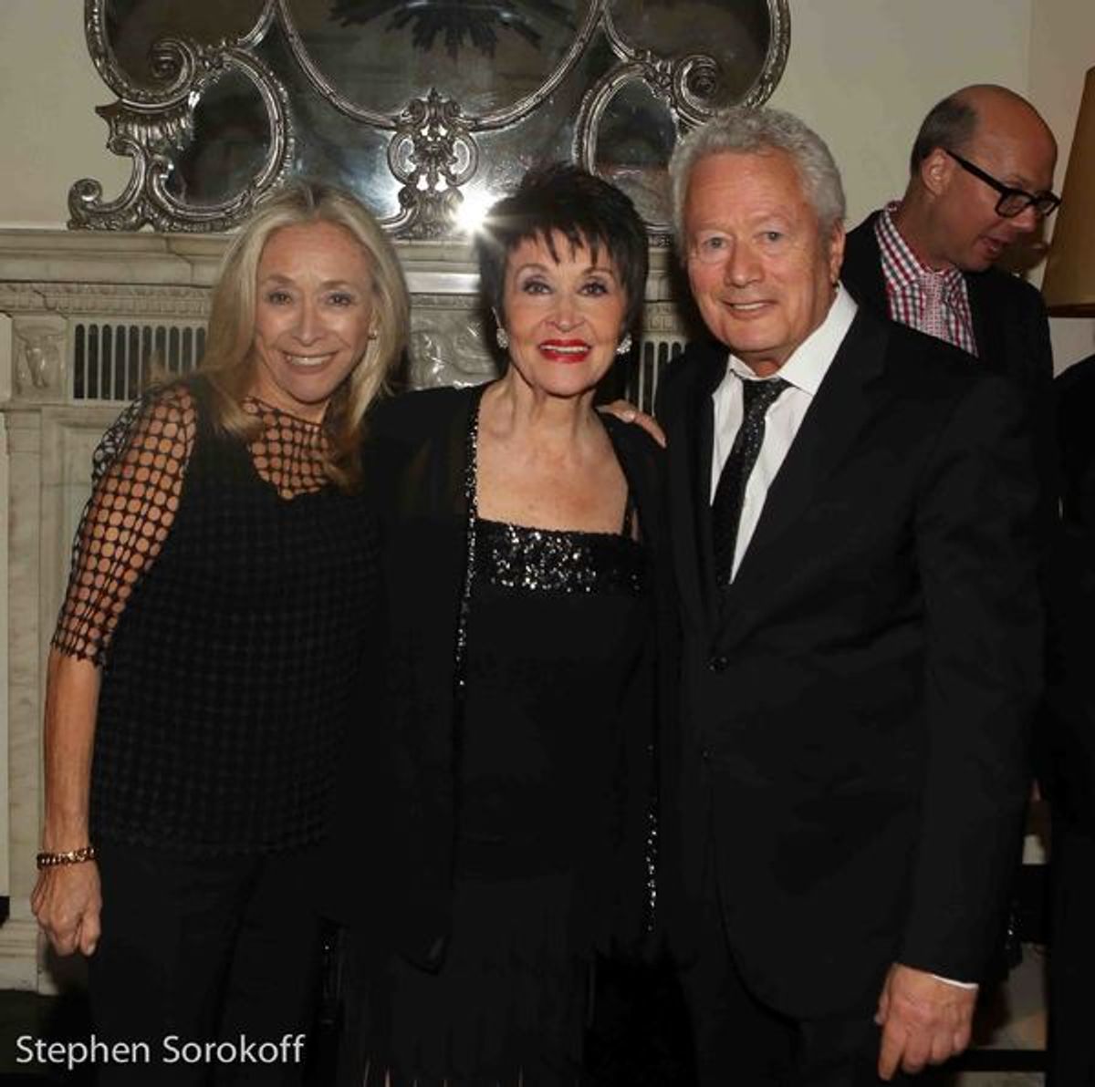 Eda Sorokoff, Chita Rivera, Stephen Sorokoff at 