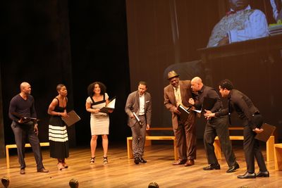  Leon Addison Brown, Chuck Cooper, Brandon Dirden, Jason Dirden, Frankie Faison, Janu Photo