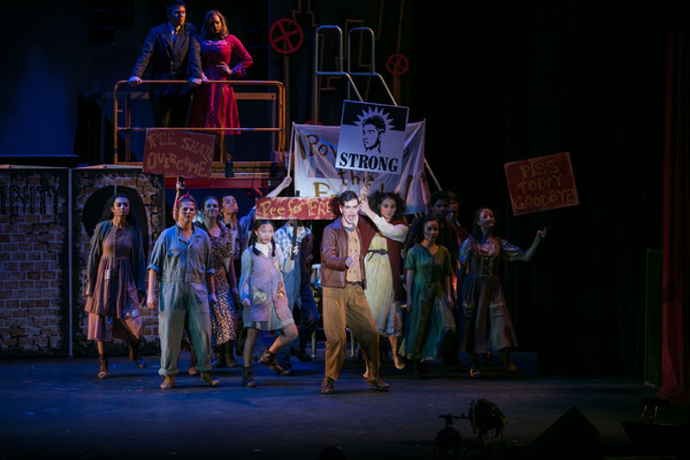 Photo Flash: First Look at URINETOWN at Orange County High School of the Arts  Image
