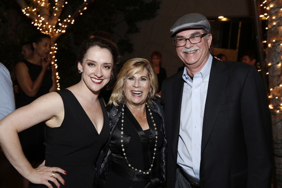 Kristen Mengelkoch, Deena Nahmias and Ed Nahmias at 