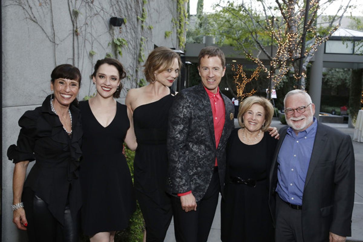 Janice Weiner, Kristen Mengelkoch, Kristen Beth Williams, Chuck Ragsdale, Marilyn Stambler and Errol Stambler at 