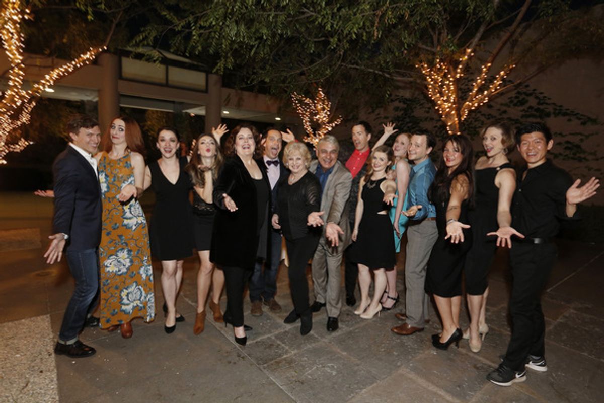 Matt Leisy, Lesley McKinnell, Kristen Mengelkoch, Sarah Ellis, Mary VanArsdel, Ben Roseberry, Ruth Flinkman-Marandy, Ben Marandy, Chuck Ragsdale, Adrienne Eller, Megan Loomis, David Scott Purdy, Rachel Juozapaitis, Kristen Beth Williams and Eric Kang at 