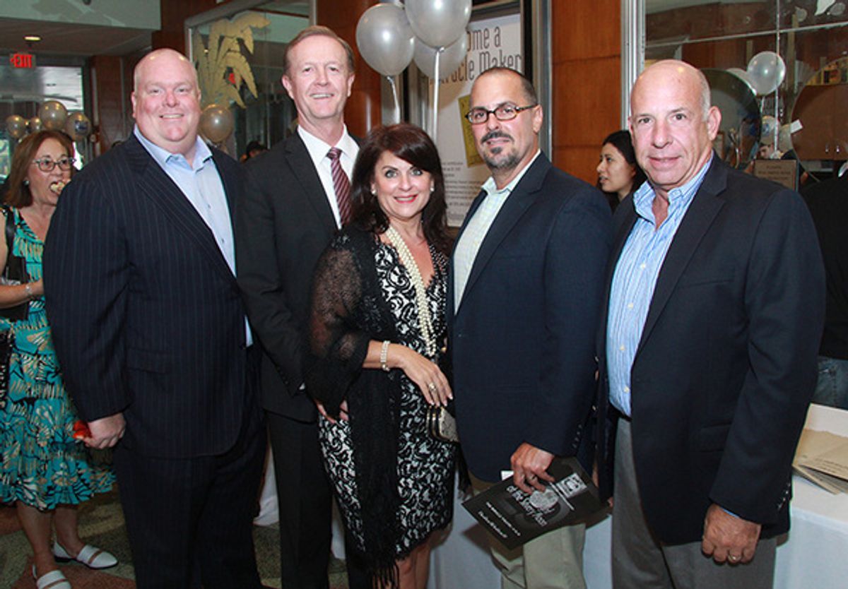 Mark Trowbridge, Matthias Kammerer and Dianne Kammerer, Peter Regalado and Joel Kokiel at 