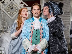 Layla Claire, David Pittsinger, Alek Shrader @ BroadwayWorld Layla Claire, David Pittsinger, Alek Shrader Photo