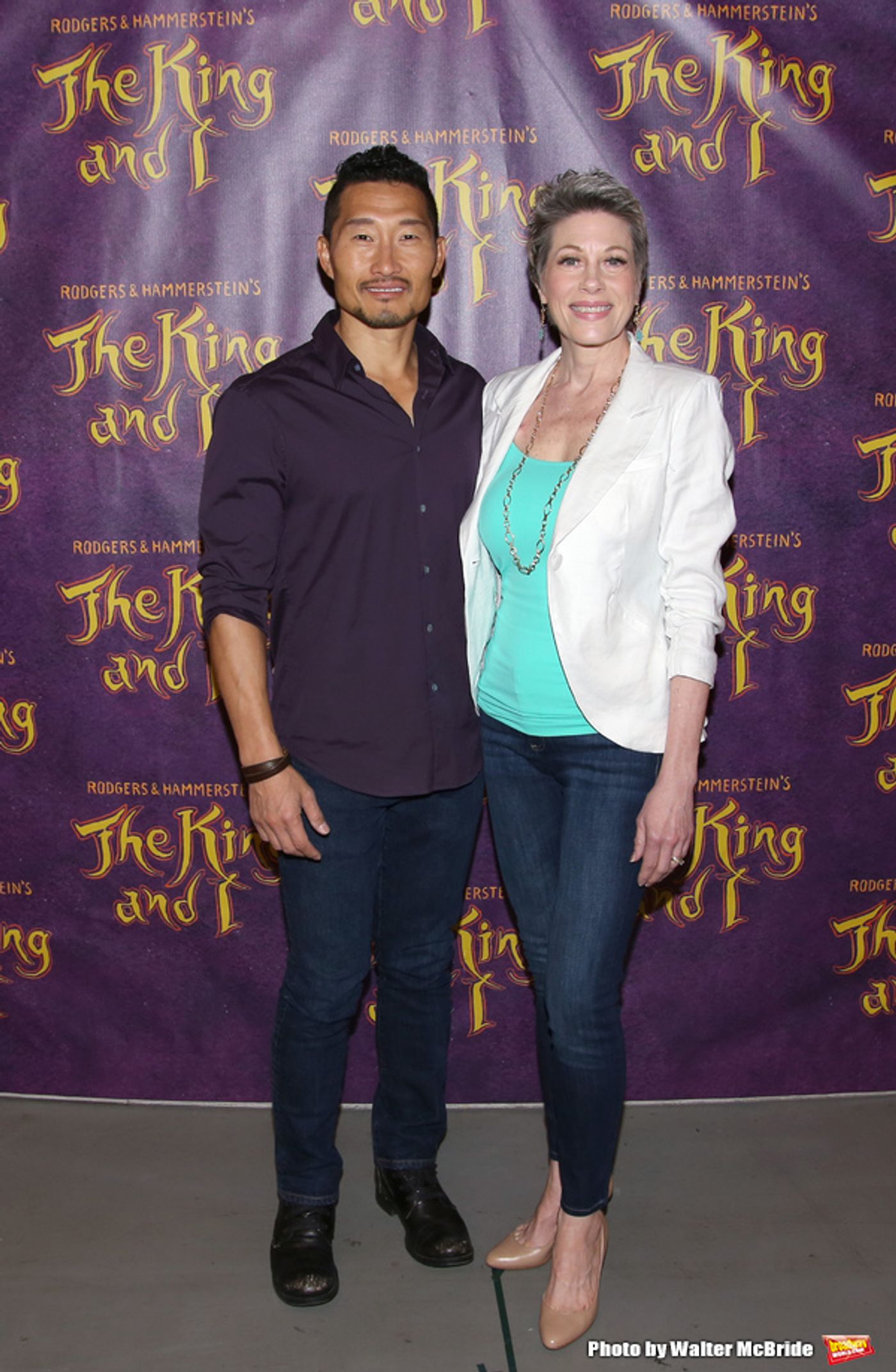 Photo Coverage: Getting to Know the New Stars of THE KING AND I- Daniel Dae Kim and Marin Mazzie!  Image