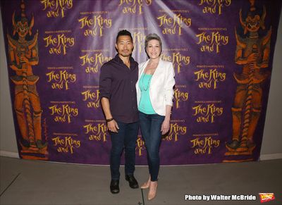 Daniel Dae Kim and Marin Mazzie  Photo