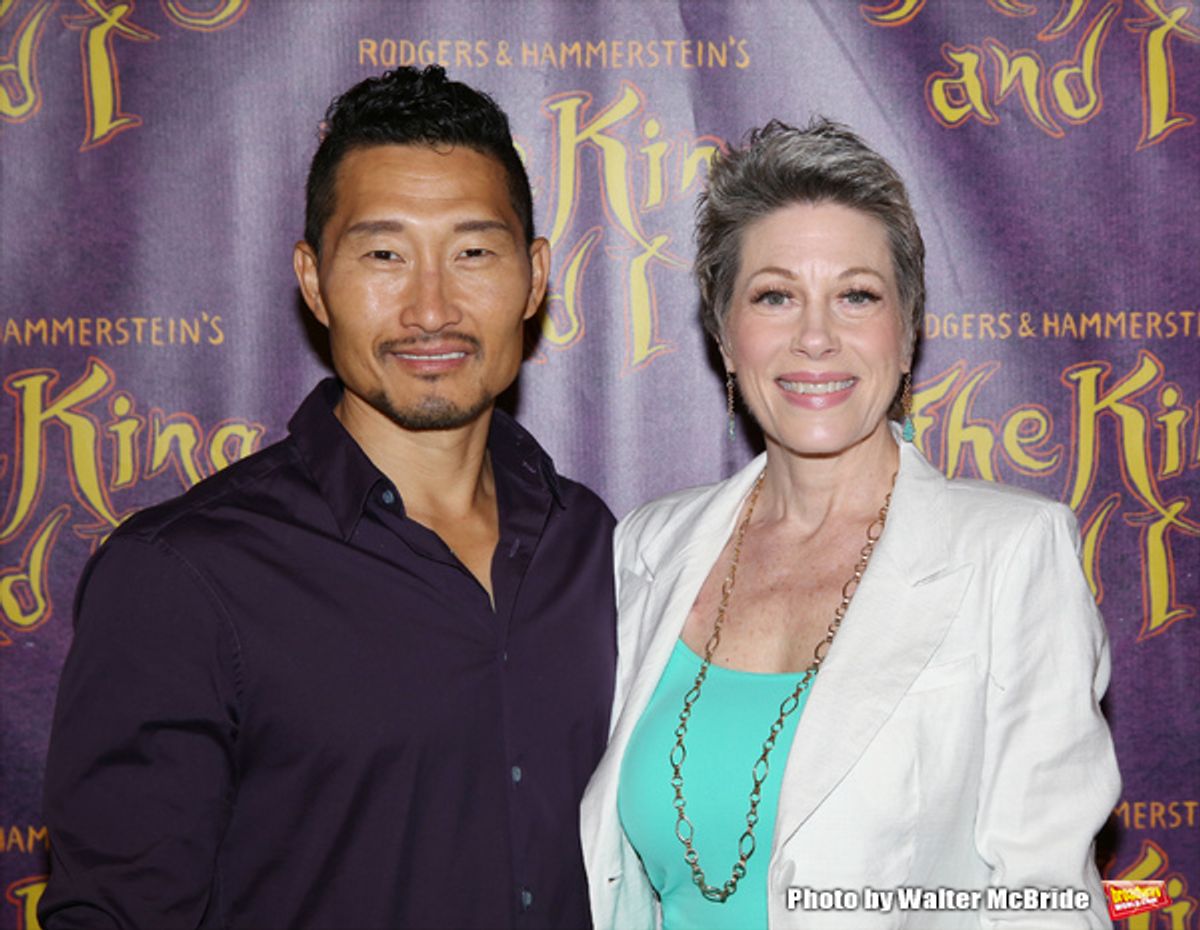 Daniel Dae Kim and Marin Mazzie at 