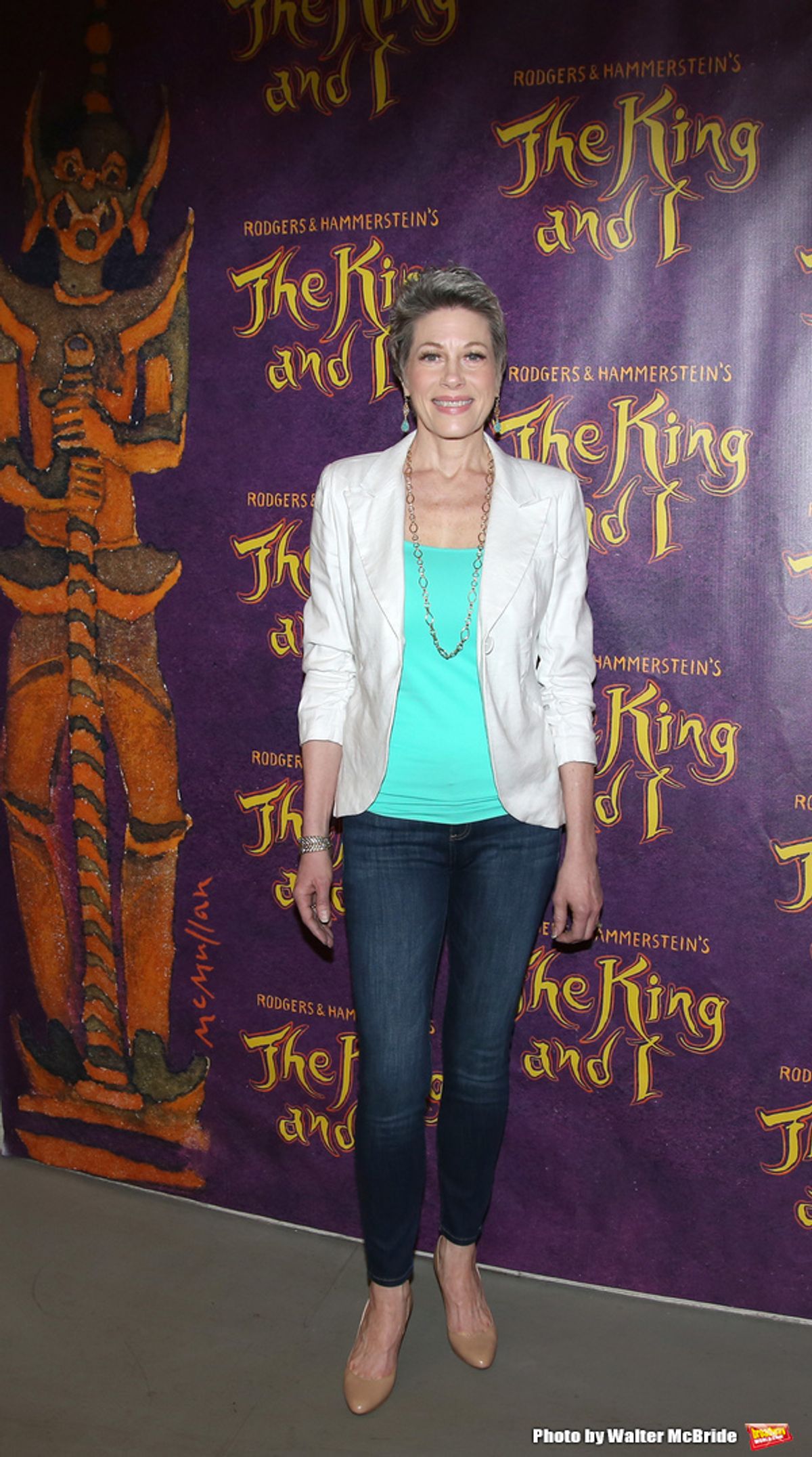 Marin Mazzie at Getting to Know the New Stars of THE KING AND I- Daniel Dae Kim and Marin Mazzie!