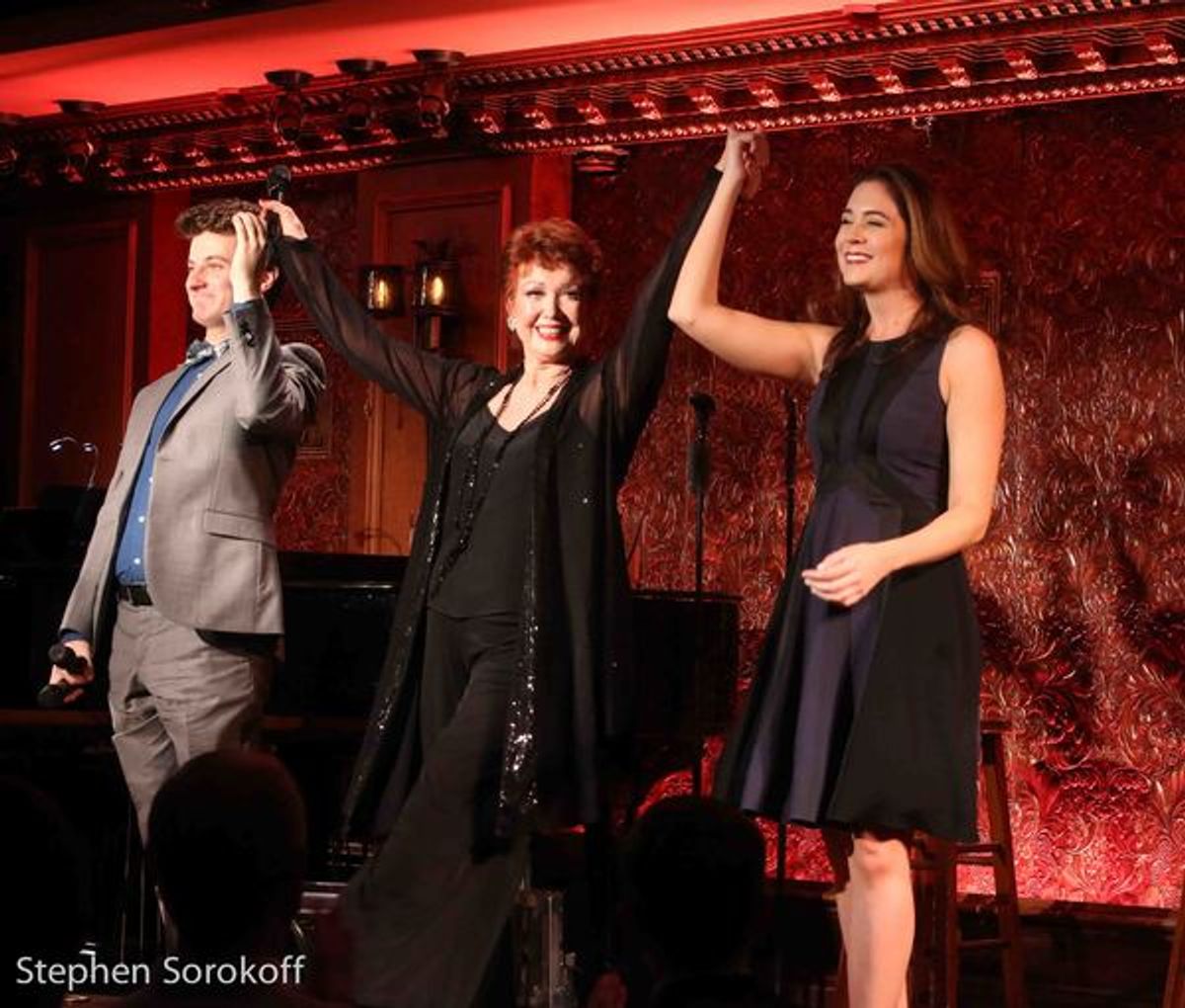 Matt Dengler, Donna McKechnie, Emily Mechler at 