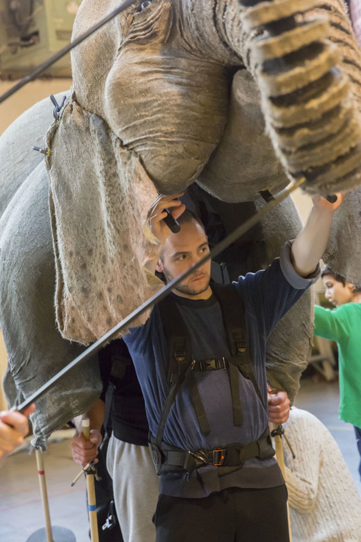 RUNNING WILD by Morpurgo,           , Writer - Michael Morpurgo, Adaption - Samuel Adamson, 
Director â€“ Timothy Sheader & Dale Rooks, 
Designer â€“ Paul Wills,
Puppetry Design and Direction â€“ Finn Caldwell and Toby OliÃ© for Gyre & Gimble, Regent's Pa at 