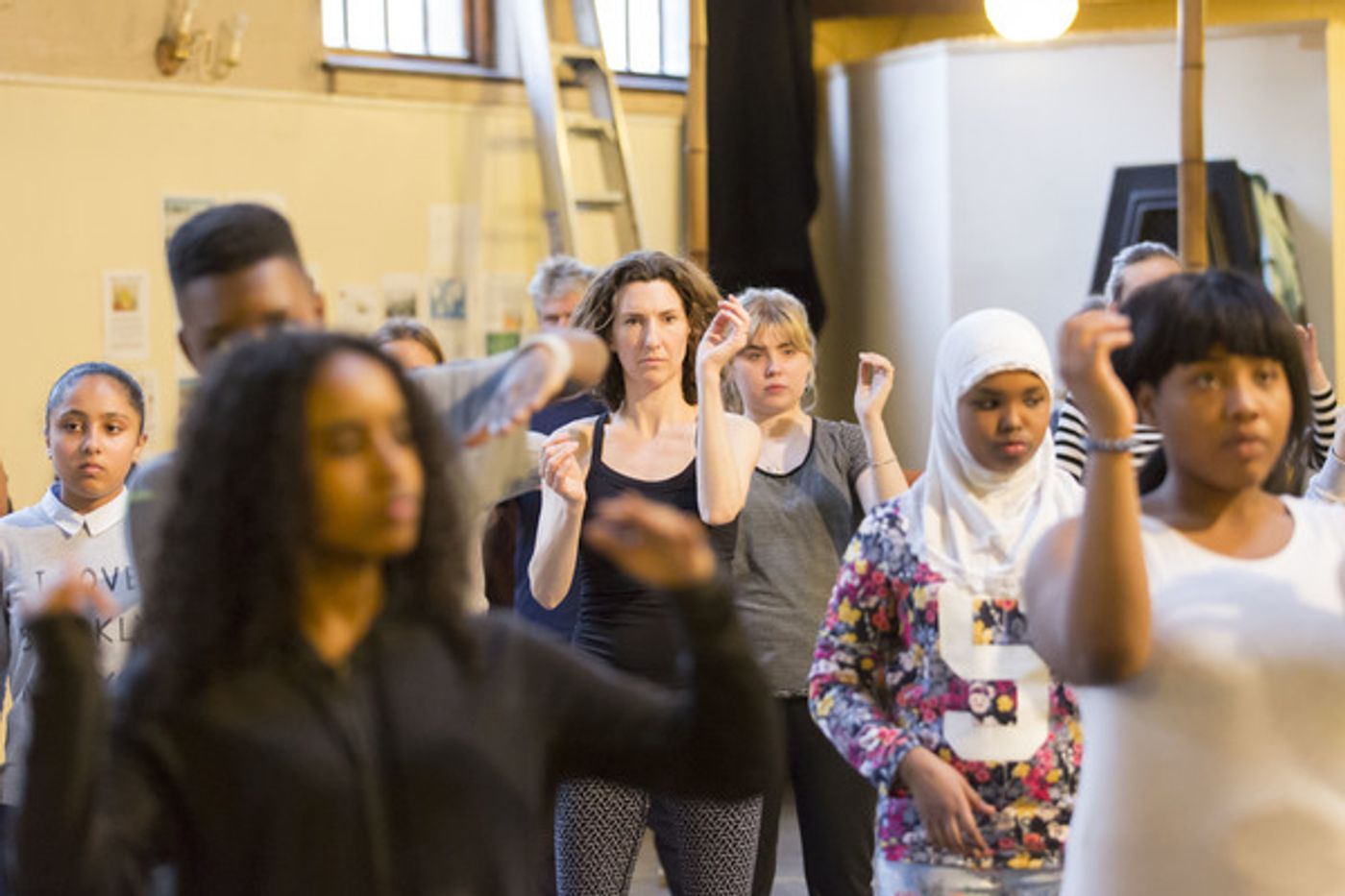 Photo Flash: Sneak Peek at RUNNING WILD in Rehearsal at Regent's Park Open Air Theatre  Image