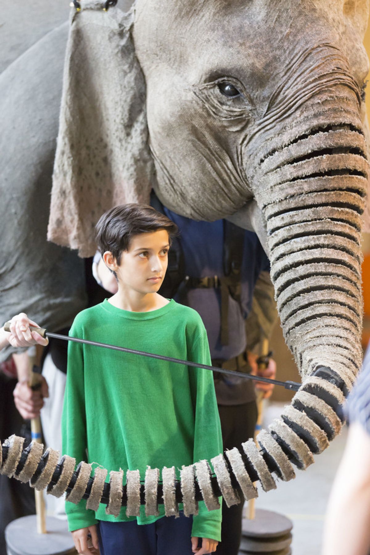 RUNNING WILD by Morpurgo,           , Writer - Michael Morpurgo, Adaption - Samuel Adamson, 
Director â€“ Timothy Sheader & Dale Rooks, 
Designer â€“ Paul Wills,
Puppetry Design and Direction â€“ Finn Caldwell and Toby OliÃ© for Gyre & Gimble, Regent's Pa at 