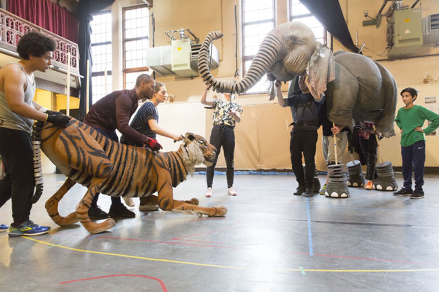Photo Flash: Sneak Peek at RUNNING WILD in Rehearsal at Regent's Park Open Air Theatre  Image