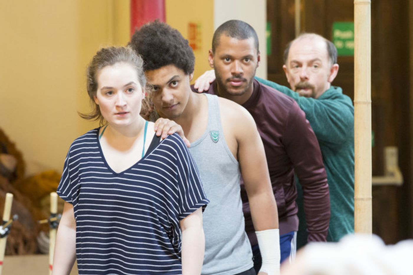 Photo Flash: Sneak Peek at RUNNING WILD in Rehearsal at Regent's Park Open Air Theatre  Image